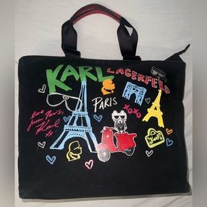 Karl Lagerfeld tote multi